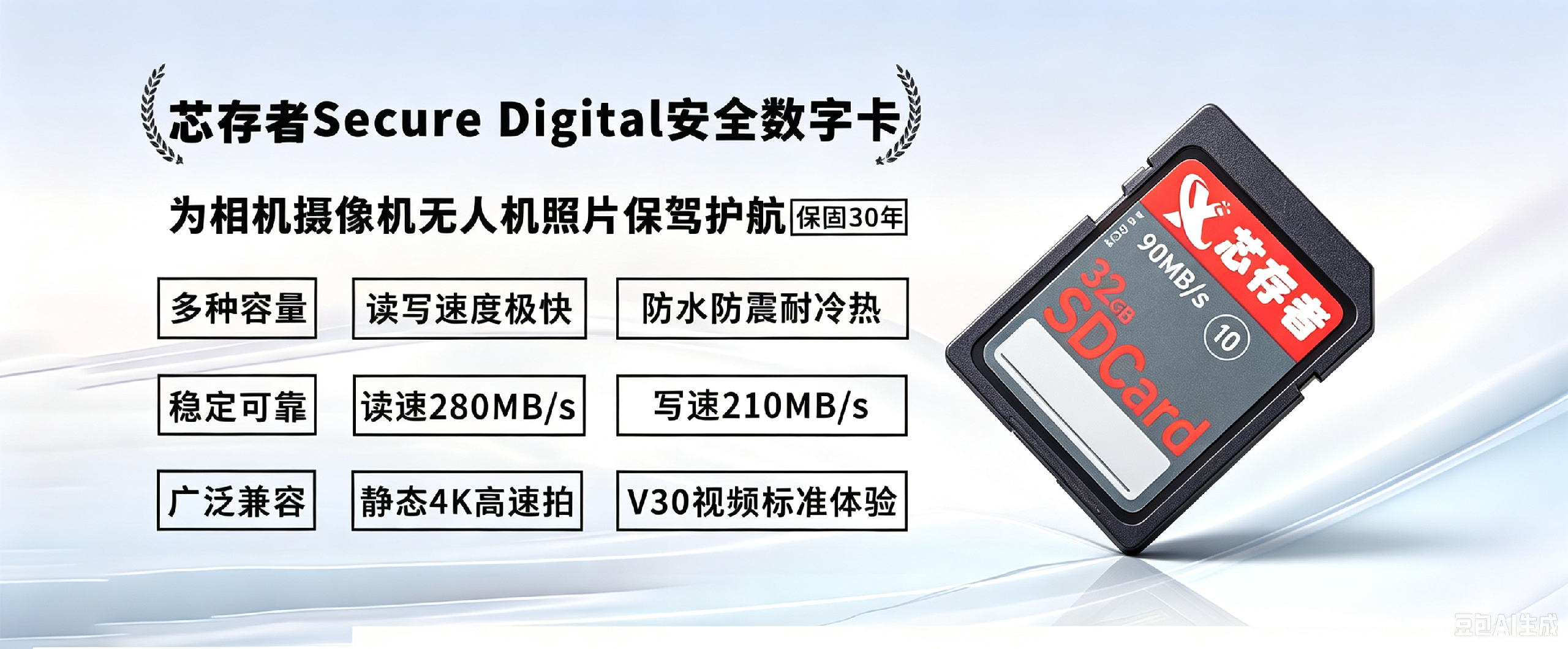 ‌芯存者Secure Digital Memory Card安全数字卡